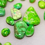 Green Turquoise Cabochon Detail