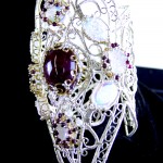 Art Bead Circle Handcrafted Sterling Silver Bracelet