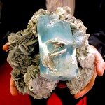 Huge Turquoise Quartz Crystal