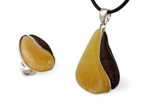 amber & ebony set at JOGS Tucson Gem & Jewelry Show 2013
