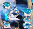 Blue Turquoise Finished Jewelry at JOGS Tucson Gem & Jewelry Show