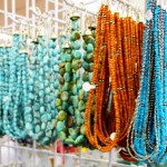 AlZuni - Orange, Blue and Green Spiny Oyster Necklace Assortment
