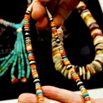 Al Zuni - Orange Spiny Oyster Necklace with various colors