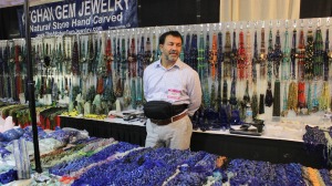 Afghan Gem Jewelry Booth